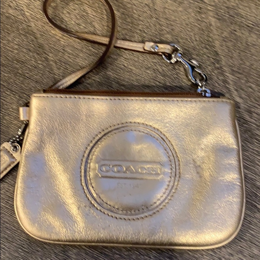 Coach small wristlet